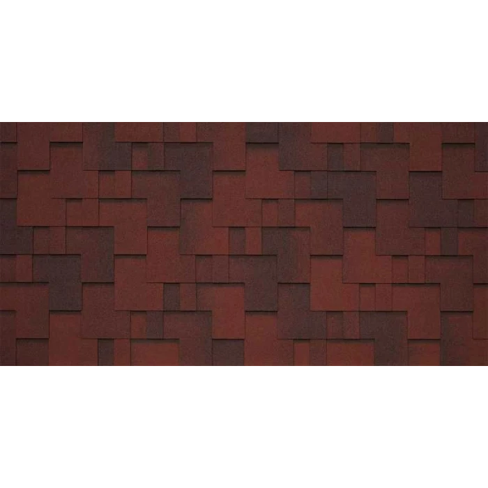 Гибкая черепица Тегола Business Plus GOTHIK Tasso rosso 405