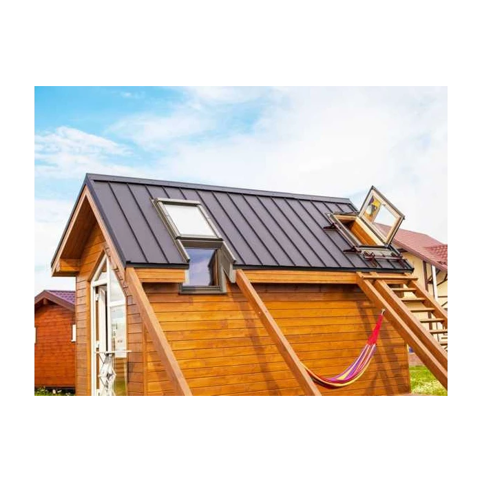 Фальцевая кровля Кликфальц mini Grand Line 0,45 Drap RAL 7016 Антрацит